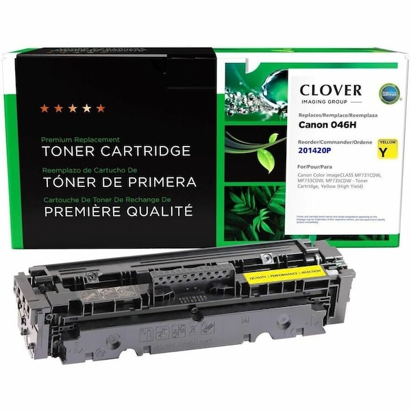 Clover Imaging Group Imaging Remanufactured High Yield Yellow Toner Cartridge 201420P - main