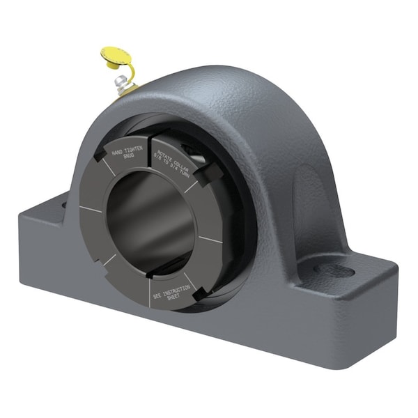 Sealmaster Mounted Cast Iron Two Bolt Pillow Block Spherical Roller - 52100 Bearing Steel, Black Oxided USRB5000K-115 - main