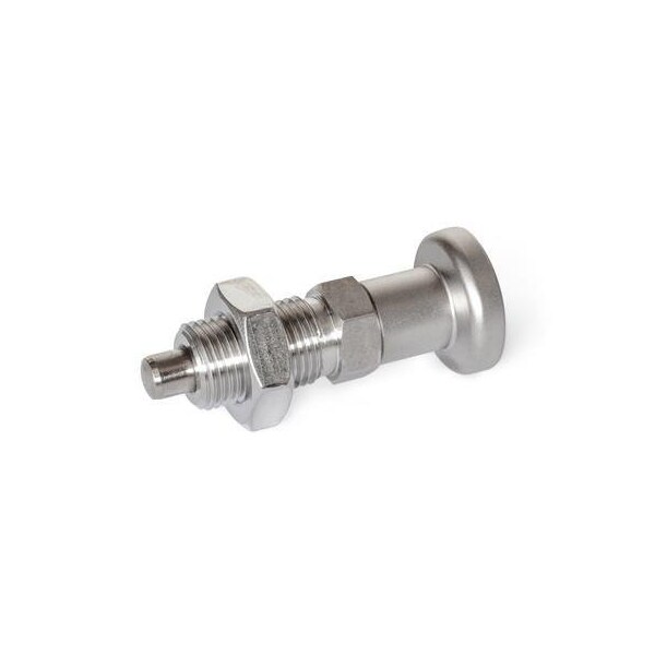 J.W. Winco Indexing Plungers 818-10-12-M16X1.5-BN-A4 - main