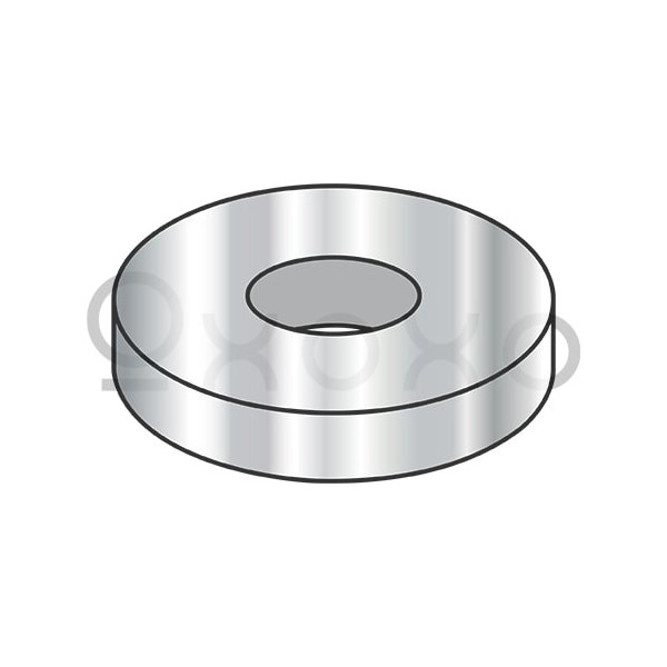 Oxoxo #10 S A E Flat Washer 18 8 Stainless Steel, 5000PK 387761 - main