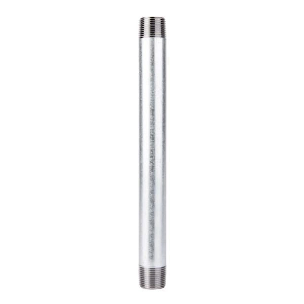 Ace Trading - Nipple 3/4 in. MIP each X 3/4 in. D MIP Galvanized Steel 10 in. L Nipple 303U34X10 - main