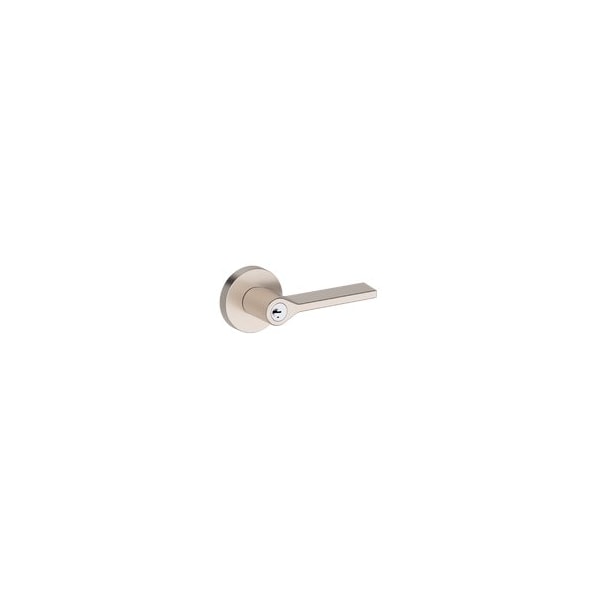 Baldwin Residential Door Levers Keyed Entry Reversible Satin Nickel ENANACRR150SMC - main