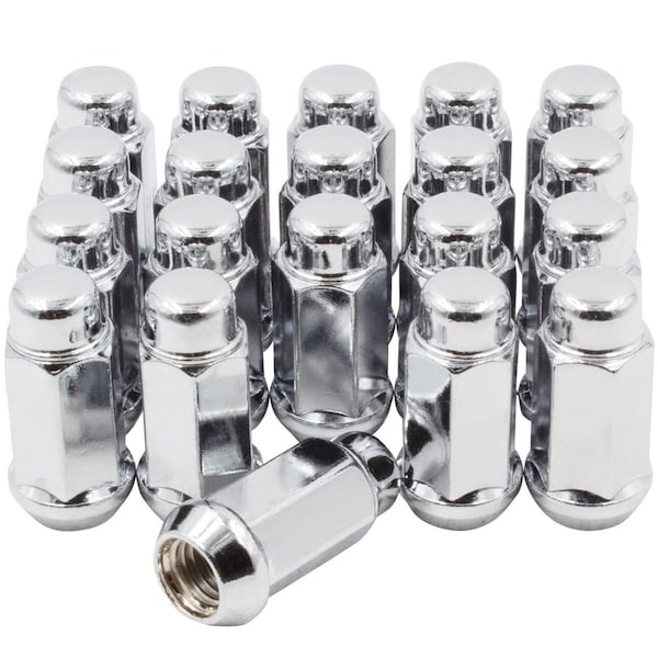Coyote Wheel Accessories WHEEL INSTALLATION KIT 5 Lug Kit 12 Millimeter x 15 Thread Size 60 Degree Conical Bulge Acorn 1 70K545 - main