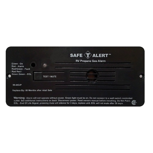 Safe-T-Alert 30 Series 12V RV Propane Alarm - Black 30-442-P-BL - main