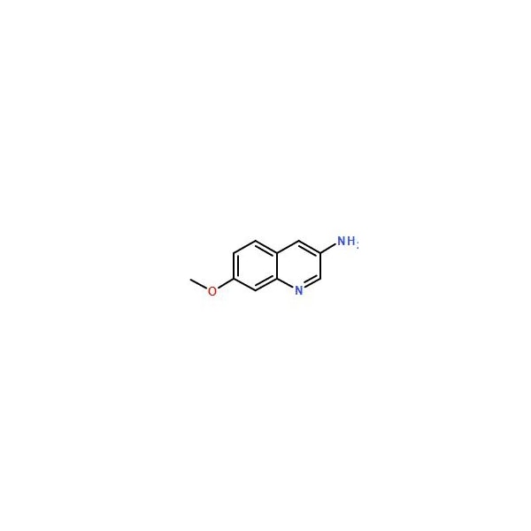 Ak Scientific 7-Methoxyquinolin-3-ylamine (100mg), CAS 87199-83-5 W8947-100mg - main