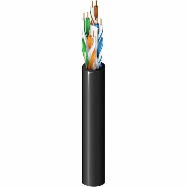 Belden 23-4P SOL BC U/UTP CMR CAT6, PO/PVC BLK IN/OUT 1000FT REEL, 1000FT 2146A 0101000 - main