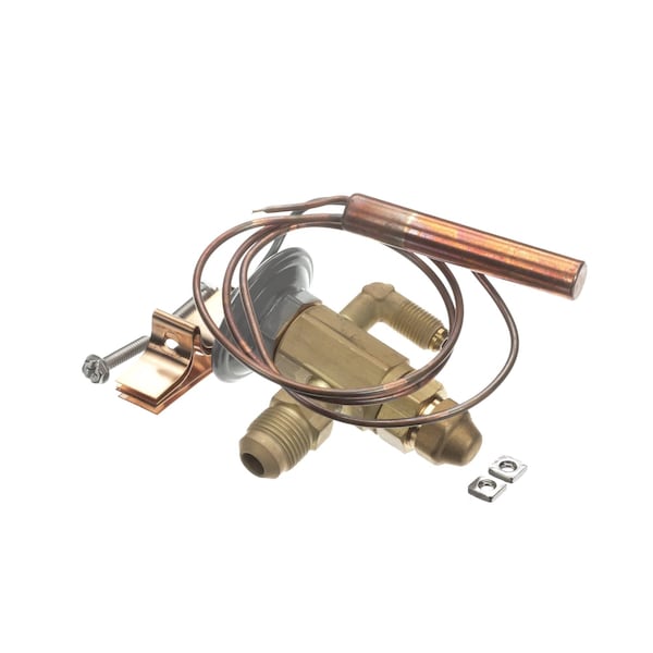 Hussmann Expansion Valve/TXV Kit, 1/4 MFL Inlet x 1/2in MFL Outlet, 1/4 Ton 17S444 - main
