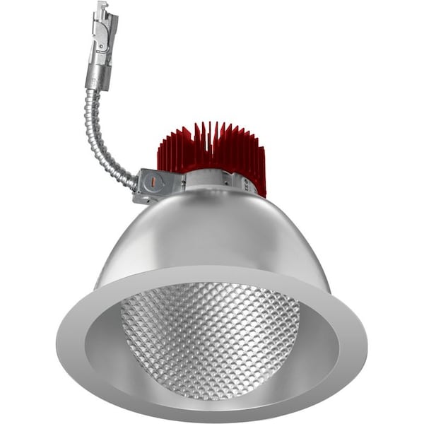 Elco Lighting 8in Wall Wash LED Light Engine Trims, 2000lm, 4000K, Chrome E811L2040C2 - main