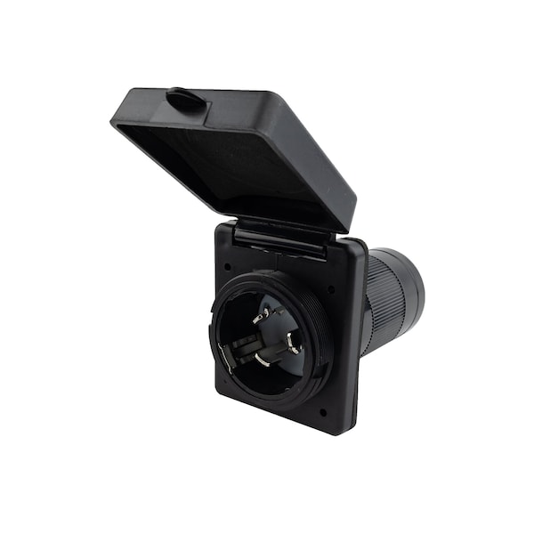 Power Sentry RV Inlet, 50 A, 125-V/250 V, Black GLRVI50 - main