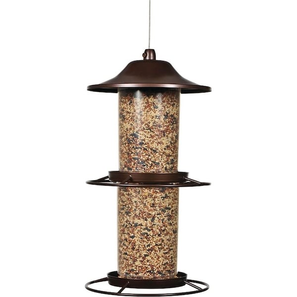 Perky-Pet Feeder Bird Panorama Mtl 4.5Lb 325S - main