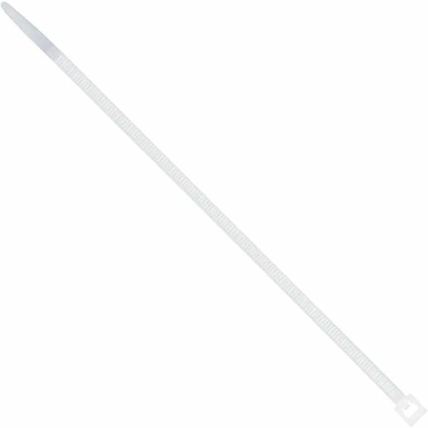 Dottie Cable Tie, 11 in L, 2.76 in Max Bundle Dia., Natural, Nylon 6/6, 50 lb Strength, 100 PK DT11 - main