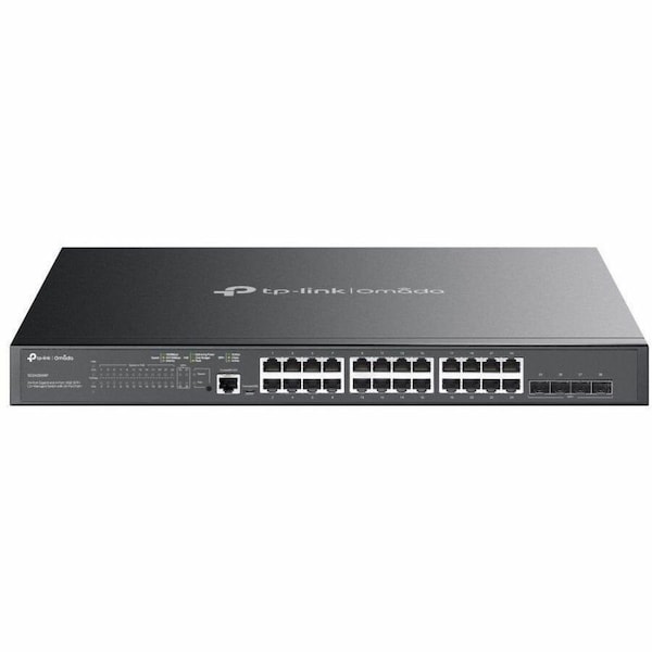 Tp-Link Omada 24-Port Gigabit and 4-Port 10GE SFP+ L2+ Managed Switch with 24-Port PoE+ SG3428XMP - main