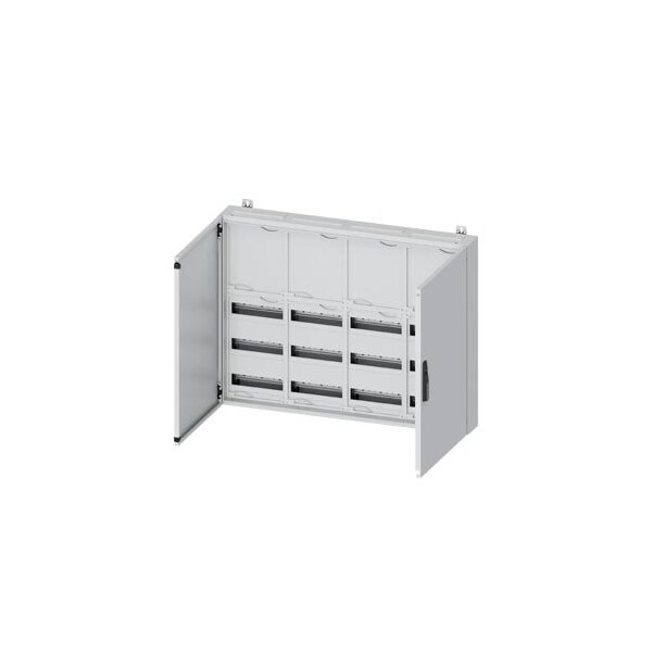 Siemens ALPHA 160 DIN wall mounted board with mounting kit for modular devices and 8GK1082-3KK41 - main