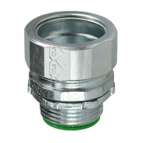 Dottie Conduit Fitting Connector, 1/2 in, Threadless, Steel, Zinc Plated NT50I - main