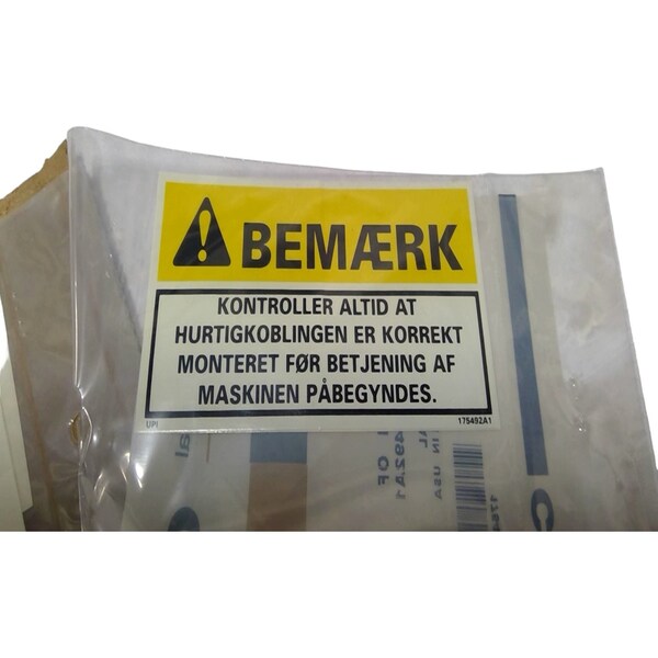 Cnh DECAL, CNH OEM 175492A1 175492A1 - main