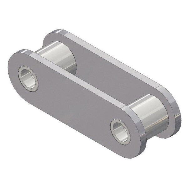 Senqcia Conveyor Series Double Pitch Single Strand Riv Link, C2100H chain, 2.5P, 1.8 OAW, 3/8 Pin C2100RL - main