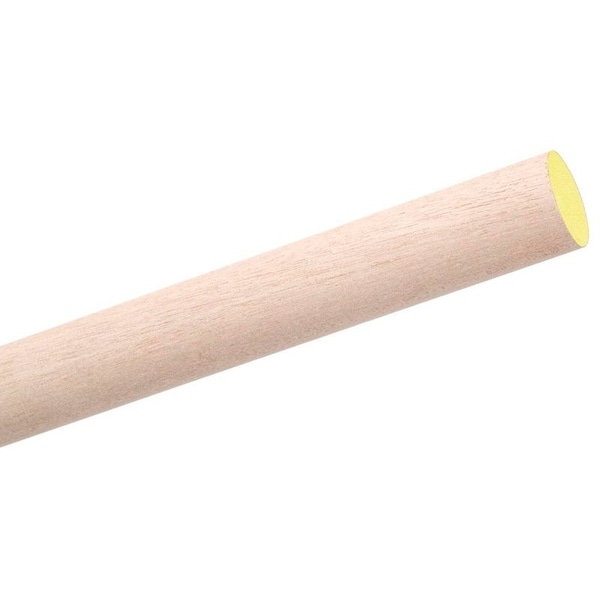Waddell Dowel Rod, 3/4 in Dia, 36 in L, Aspen Wood, Yellow 6312UB - main