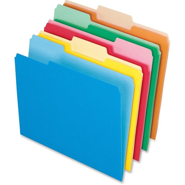 Pendaflex FOLDER, FILE, LTR, 1/3, AST, 100PK 15213ASST - main