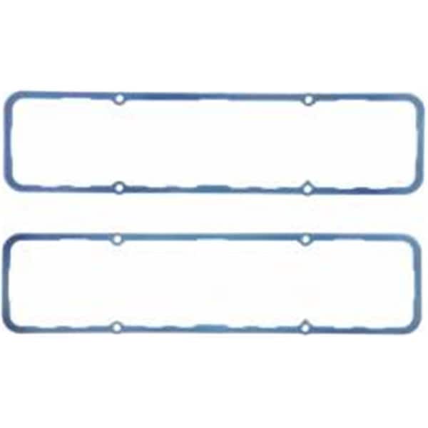 Fel-Pro 0.250 in. Thick Steel Core Silicone Rubber Valve Cover Gasket for Small Block Chevy, 10PK FEL1628B - main
