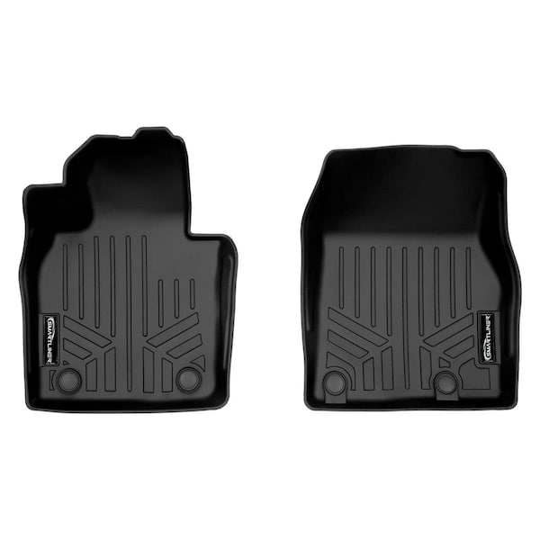 Escapada Custom Fit Floor Mats 1st Row Liner Set for 2023 Mazda CX-50, Black ES3557152 - main