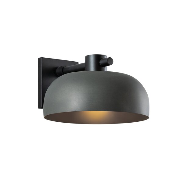 Troy Lighting Gomez 1 Light Wall Sconce, Soft Black and Graphite, 9.5 In x 6 In B1506-SBK/GRA - main