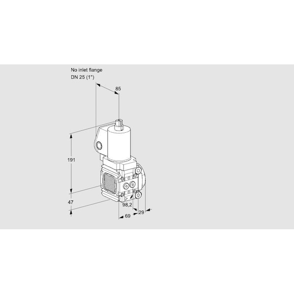 Honeywell Kromschroder Solenoid Gas Safety Valve – Class A, EN 161, 500 mbar, IP65 Rated KS88020110 - main
