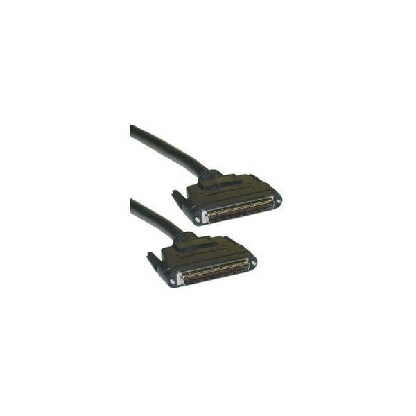 Cable Wholesale SCSI III LVD cable, Black, HPDB68 (Half Pitch DB68) Male, 34 Twisted Pairs, 3 foot 10P2-39103 - main