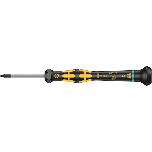 Wera 1567 TORX ESD Kraftform Micro screwdriver for TORX screws, TX 4 x 40 mm 5030120001 - main