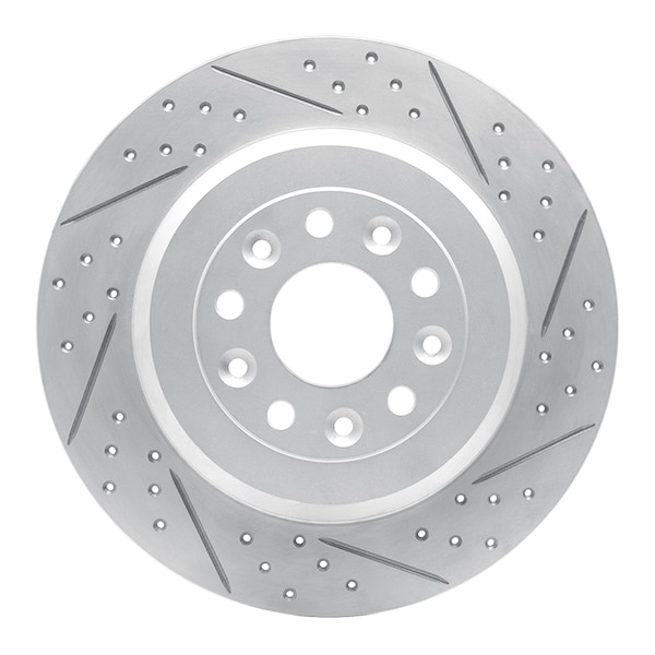 Dynamic Friction Co DFC Geoperformance Rotor - Drilled and Slotted 830-54088R - main