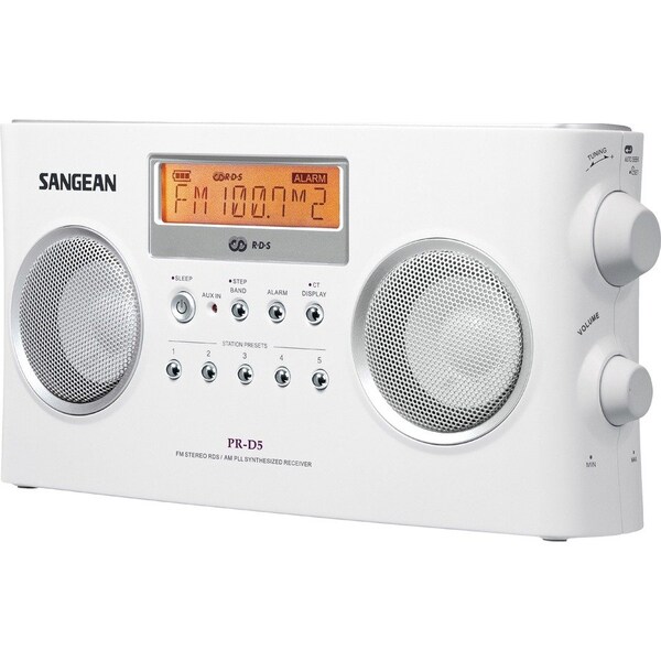 Sangean PR-D5 Digital Tuning Portable Stereo Radio - 5 x AM, 5 x FM Presets PR-D5 - main
