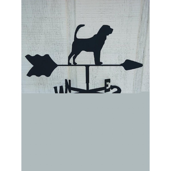 The Lazy Scroll Bloodhound Roof Mount Weathervane bloodhoundroof - main