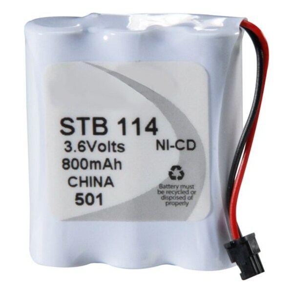 Ultralast NABC UL-114 UltraLast Nickel Cadmium Cordless Phone Battery - Nickel-Cadmium - 3.6V DC UL114 - main