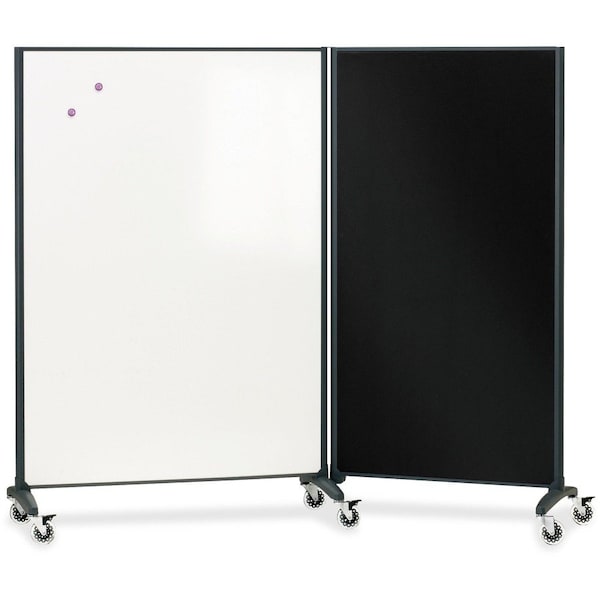 Quartet Divider Panel, Dry-Erase/Fabric, 72x48 In 6640MB-24 - main