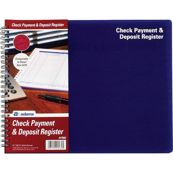 Adams Book, Check, Pay & Reg ABFAFR60 - main
