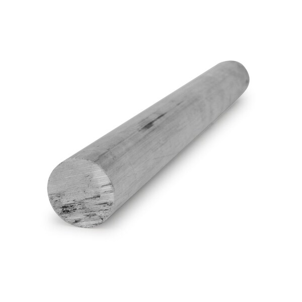 Usa Industrials 6061 Aluminum Round Bar - T6511 - Extruded - 1/2in Diameter x 48in long ROD-6061-0.5X0.5-48 - main