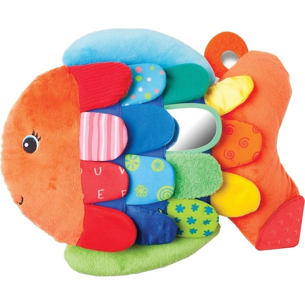 Melissa & Doug Flip Fish, Multi-Textured Soft Toy 9195 - main
