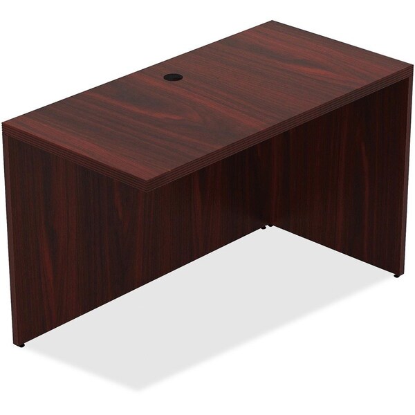 Lorell Lorell Desk Return - 47.3" x 23.6" x 30" - Mahogany - Chateau Series 34322 - main