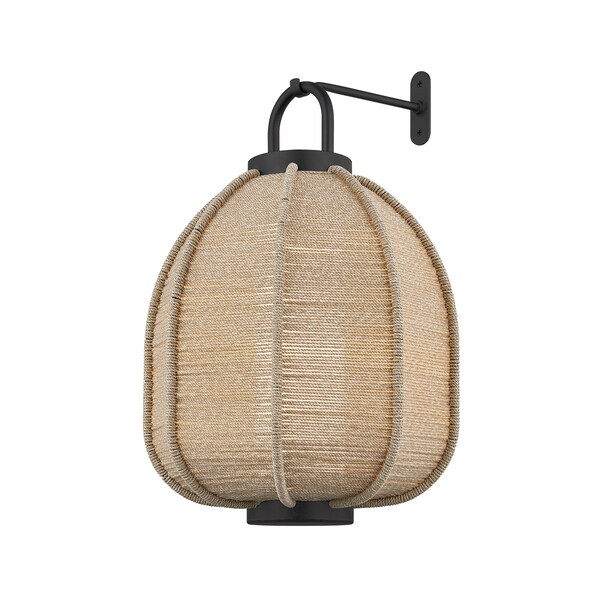 Troy Lighting 1 Light Shore Flush Mount Patina Brass/Slate Gesso C7212-PBR/GSL - main