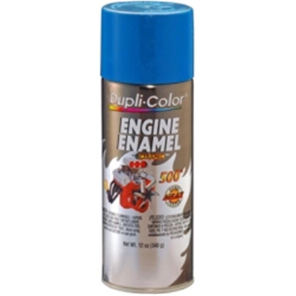 Krylon DE1608 12 oz Engine Enamel Paint, General Motors Blue DUPDE1608 - main
