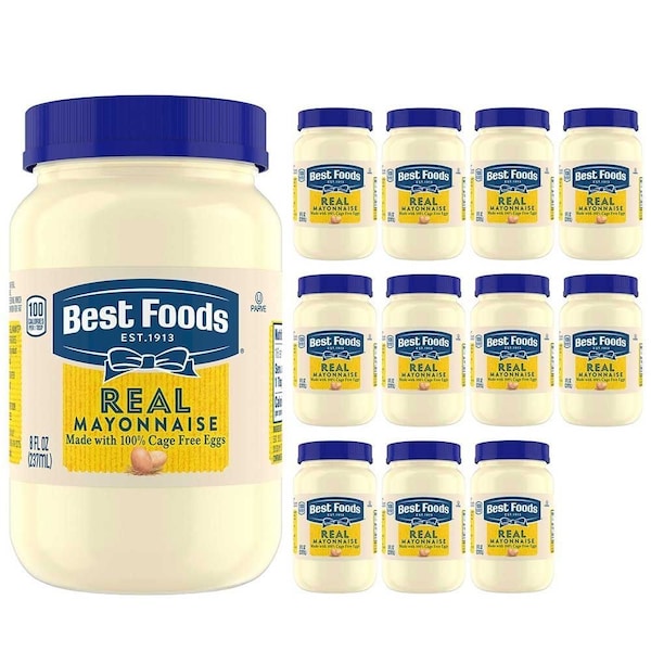 Best Foods Mayonnaise Spread, 8 Ounce, 12PK 64351289 - main