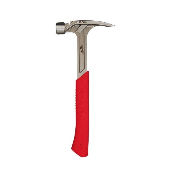 Milwaukee Tool 20oz Smooth Face Rip Claw Hammer 48-22-9020 - main