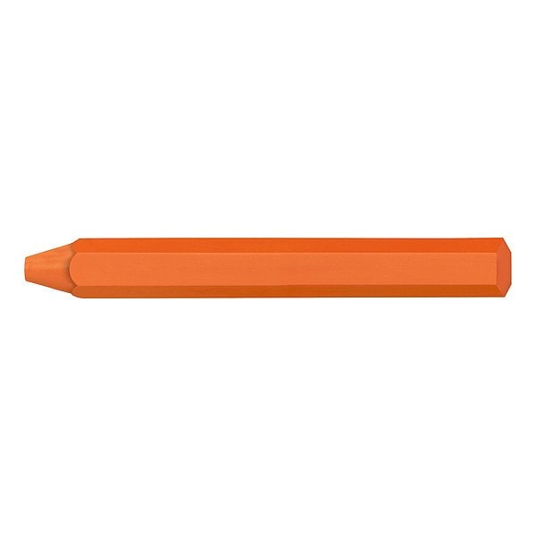 Markal Lumber Crayon, Large Tip, Orange Sherbet Color Family, Clay, 12 PK 82336 - main