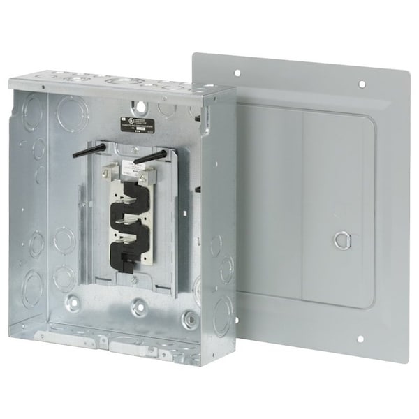 Eaton Cutler-Hammer Load Center, 6 Spaces, 125A Amps, 120/240V AC BR612L125FDP - main