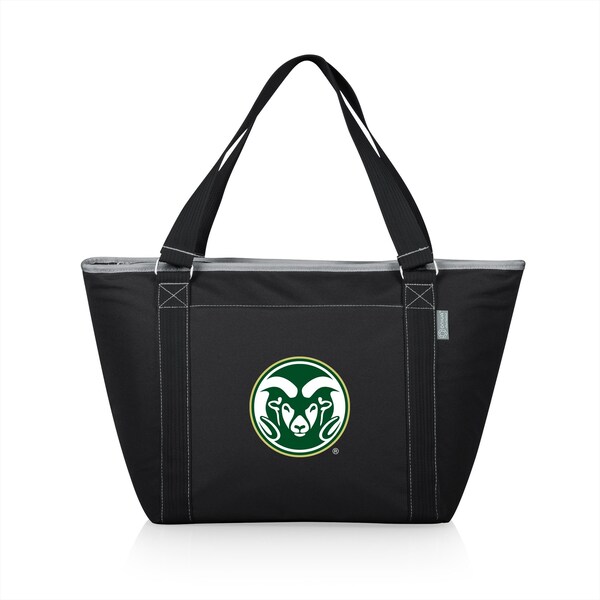 Picnic Time Family Of Brands NCAA Colorado State Rams Topanga Tote Cooler Bag - Soft Cooler Bag - Picnic Cooler, Black 619-00-175-134-0 - main