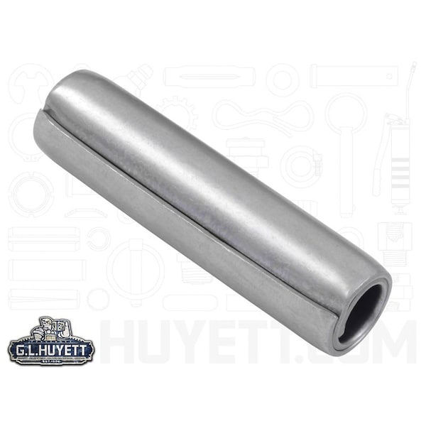 Huyett Coiled Spring Pin, Standard Duty, 420 Stainless Steel, 0.500 in Dia x 2.000 in Length SPCSP-500-2000 - main