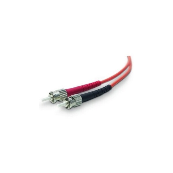 Belkin Duplex Fiber Optic Cable, St/St, 62.5/125, 2Meters A2F20200-02M - main