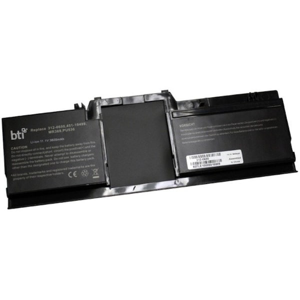Battery Technology BTI Battery - For Notebook - Battery Rechargeable - 3800 mAh - 42.20 Wh - 11.1 V DC 312-0650-BTI - main