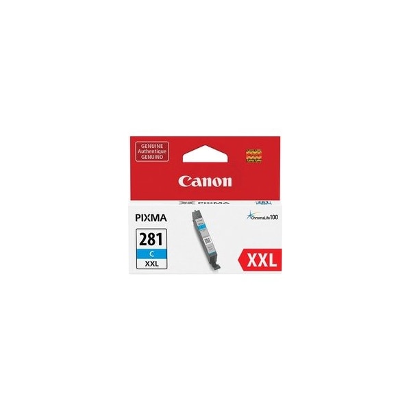 Canon CLI-281 XXL Original Inkjet Ink Cartridge, Cyan, Inkjet CLI281XXLCY - main