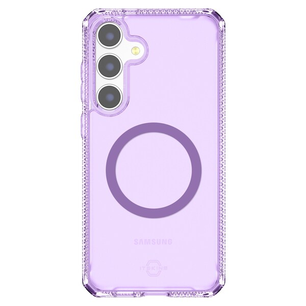 Itskins Hybrid_r Vapor Magsafe Case For Samsung Galaxy S25, Light Purple SGZR-HBVAR-LIPP - main