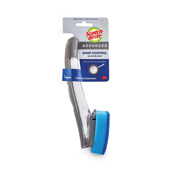 Scotch-Brite Advanced Soap Control Non-Scratch Dishwand, 4 x 11.25, Blue 451U-4 - main